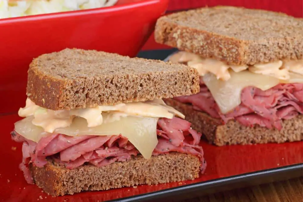 Pastrami Sandwich with Cheese